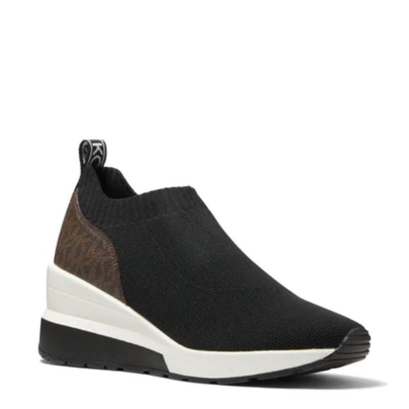 MICHAEL Michael Kors Mabel Knit Slip-On Trainers - Picture 1 of 5
